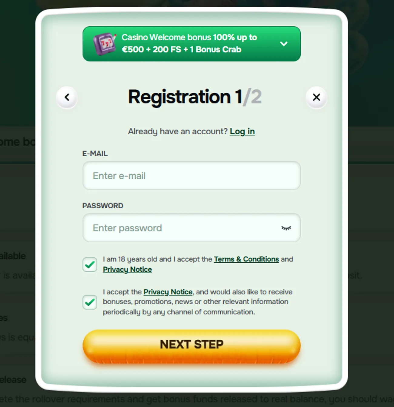 Kfbet login